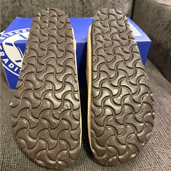 Birkenstock Suede Clogs in Khaki EU 40 US MENS 7 WOMENS 9 - Picture 5 of 7